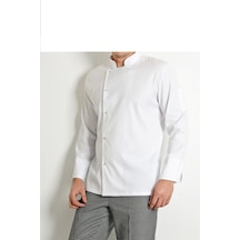 Unisex Chef Aşçı Ceket Beyaz