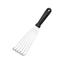 Balık Spatulası Paslanmaz Çelik Biftek Spatula 18 Cm Beyaz