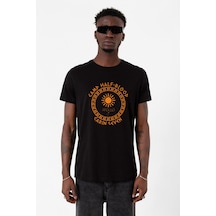Camp Half Blood Apollo Siyah Erkek Tshirt 001
