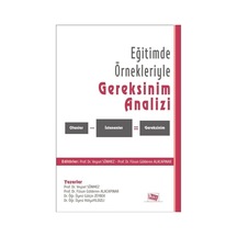 Eğitimde Örnekleriyle Gereksinim Analizi - Füsun Gülderen Alacapınar - Anı Yayıncılık