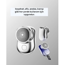 Cep Tipi Elektrikli Tıraş Makinesi Güçlü, Sessiz, Su Geçirmez Ve Ultra Taşınabilir