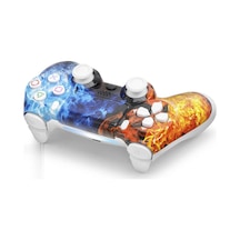 Gamepad Ps4 Uyumlu - Kırmızı Mavi Nd400am