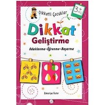 +3 Yaş Dikkatli Çocuklar Dikkat Geliştirme Kukla Yayınları