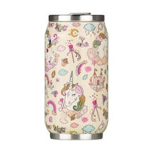 Isı Yalıtımlı Kutu Çelik Termos 280ml Licorne Ivoire Diğer