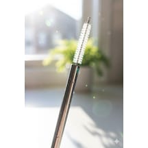 Bezos 3 Lü Paslanmaz Çelik Pipet Temizleme Fırçası Seti Hb006