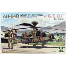 Takom 2607 1/35 Ölçek, Ah-64d Apache Longbow J.g.s.d.f Saldırı Helikopteri, Plastik Model Kiti