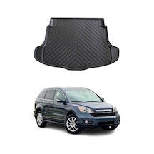 Honda Crv 4x4 Suv 2007-2012 Arası Uyumlu Araca Özel Kauçuk Tpe Bagaj Havuzu Siyah