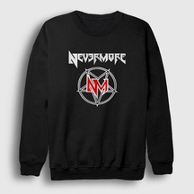 Presmono Unisex Logo V2 Nevermore Sweatshirt