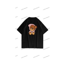 Startmore Unisex Drew Bear Beyaz Siyah
