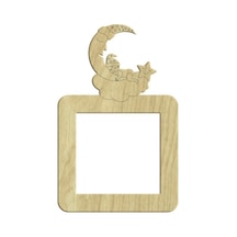 Kızım Uyuyor Ahşap Pirizlik 17X10,5Cm L-071
