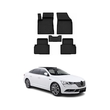 Renault Talisman 2016-2026 Uyumlu 4d Havuzlu Paspas Kauçuk Siyah 5 Parça