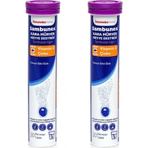 İmuneks Farma Sambunex® Kara Mürver Meyve Eki Vitamin C, Çinko İçeren Takviye Edici Gıda x 2 Adet İmuneks Farma Sambunex® Kara Mürver Meyve Eki Vitamin C, Çinko İçeren Takviye Edici Gıda x 2 Adet