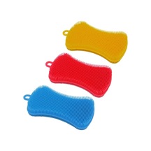 Kosona 3'lü Silikon Bulaşık Sponge: Isıya Dayanıklı, Kokusuz, Çok Amaçlı Mutfak Temizleme Aracı - Tabak, Bardak Temizliği İçin