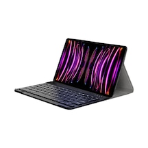 Apple Uyumlu iPad  Pro 11 2022 M2 Bluetooth Klavyeli Standlı Kılıf - BKK4