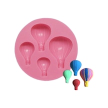 Dört Boy Uçan Balon Silikon Kalıp 4 Lü