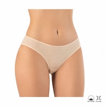 Perafit Kadın 6'lı Paket Pamuklu Likralı Esnek Bikini Külot Seti Siyah Beyaz Ten Rengi Şık Rahat Günlük İç Çamaşırı Çok Renkli