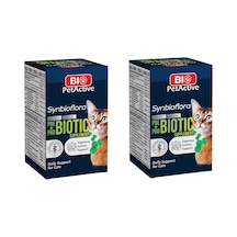 Bio Petactive Synbioflora Kediler İçin Probiotic Sindirim Sistemini Destekleyen 60 Tablet 30 G X 2 Adet