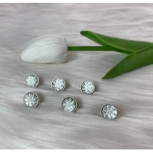 Işıltılı Düğme 20boy 13mm-10 Adet