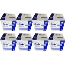 Beybi 22 G X 11/4" Steril Siyah Iğne Uç 100 Adet 8 Kutu