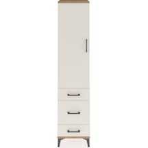 Hyperion Dolap 2 Raflı 3 Çekmeceli Tek Askılı 44x44x195 Çam-a... Çam