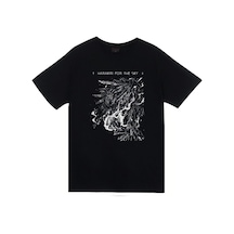 Stoned&Fame Unisex Siyah Harakiri For Sky Arson Baskılı T-shirt SIYAH Stoned&Fame Unisex Siyah Harakiri For Sky Arson Baskılı T-shirt SIYAH