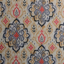 Antrasit Sütlü Kahve Renkli Modern Damask Desen Dijital Baskılı