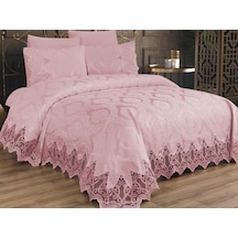 Çeyiz Diyarı Bellisimo Çift Kişilik Pike Takımı Pudra (541550842) Pembe
