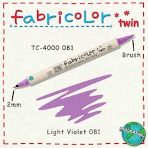 Zıg Fabrıcolor Twın Kumaş Kalemi Tc-4000 081