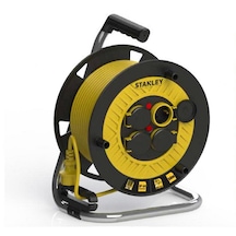 Stanley  ST-P-4025 Makaralı Kablo 40 Mt, 3x2.5mm, 4 Prizli, IP44