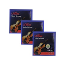 3 Paket Alice A703 Model Keman Teli-3 Paket Gönderilecektir