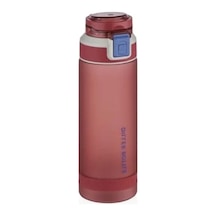 Taşıma Askılı Spor Matarası, Kırmızı Renk 790ml Açık Altın
