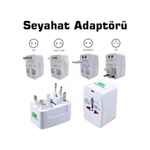 Lexroo Universal Çoklu Priz Çevirici Dönüştürücü Seyahat Adaptörü, 150+ Ülke Al-ın-one