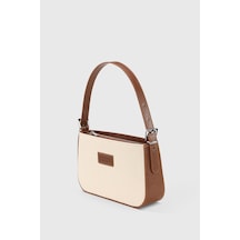 Housebags Soft Krem Tokalı Baguette Bag Soft Krem