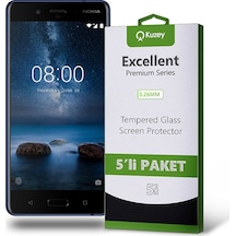 Nokia 8 Ekran Koruyucu Cam 5 Adet (534067982) 20 Tl Fark Ile Apple  Uyumlu iPhone Hızlı Şarj Kablosu