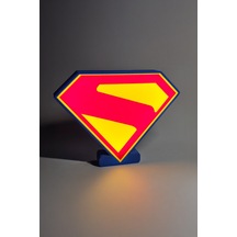 Super Man Tasarımlı Gece Lambası Dekoratif Aydınlatma Çok Renkli