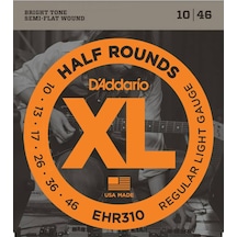 D'addario Ehr310 Half Rounds Regular Light Takım Tel Elektro Gitar