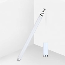 Zore Pencil 12 Universal Dokunmatik Stylus Kalem-beyaz