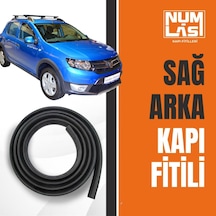 Dacia Sandero 2.nesil Sağ Arka Kapı Fitili-a Kalite-numlas-nm6861