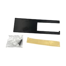 Suntek Banyo Oteli Için Raflı Kompakt Tuvalet Kağıdı Tutucusu Siyah