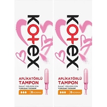 Kotex Aplikatörlü Tampon Normal 16 Lı Set 2pk 8