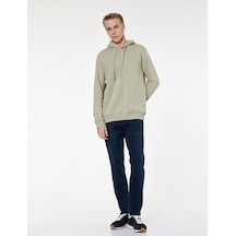Koton Normal Bel Pamuklu Slim Fit Jean Pantolon - Brad Jean Koyu İndigo 7wam40077nd