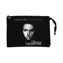 Chelsea Grin Self İnflicted Siyah Astarlı Cüzdan / El Çantası Siyah
