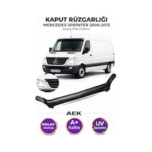 Mercedes Sprinter 2006-2013 Araca Özel Üretim "4mm" Kaput Rüzgarl