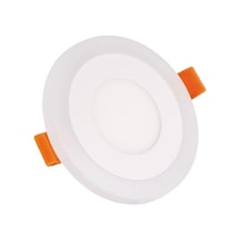 6W Sıvaaltı Çift Renkli Kırmızı Beyaz Led Panel