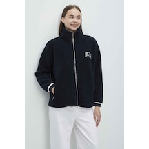 Ucla Yuna Lacivert Polar Polar Standard Fit Kadın Ceket - Lacivert