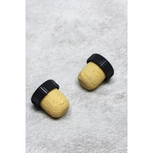 6 Adet Çevirmeli Kapaklı Mantar Tıpa