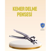 Ers Profesyonel Deri Delme Pensesi Döner Başlıklı Kemer Delici 6 Fonksiyonlu