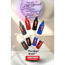 Xpermate Termal İçecek Kılıfı Sıcak & Soğuk Tutan Kutu Bira Termal Kılıf 0,5l Siyah