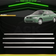 Opel Astra G 1998-2006 Araca Özel Krom Cam Çıtası A+