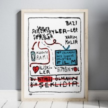 Anason İşleri Bazı Şeyler. Poster 50x70cm